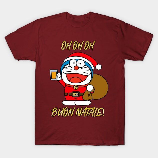 Cartoon Christmas T-Shirt by Kiroiharu